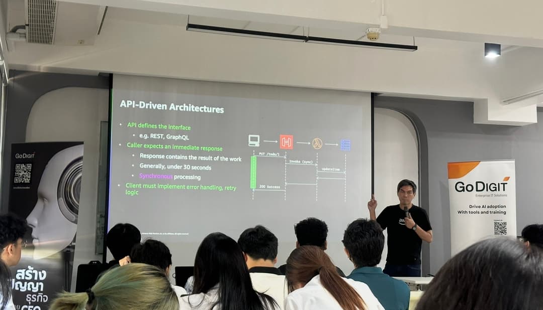 AWS Hackathon award ceremony